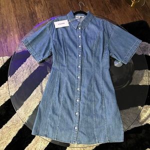 FRAME DENIM Seam Detail Dress